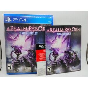 5/$25 Final Fantasy XIV Online: A Realm Reborn (Sony PlayStation 4, 2014)